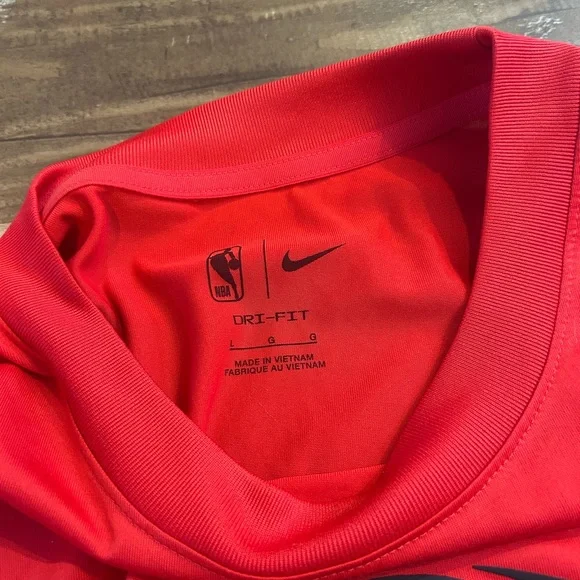 Nike Toronto Raptors Fred VanVleet Worn Long-Sleeve Warm Up Shirt Large - Picture 3 of 3